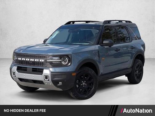 Azure Gray Metallic Tri-Coat 2026 Ford Bronco Sport Badlands