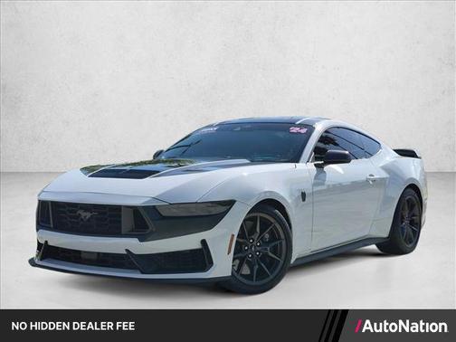 Oxford White 2024 Ford Mustang Dark Horse Fastback