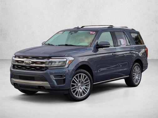 Infinite Blue Metallic Tinted Clearcoat 2022 Ford Expedition Limited