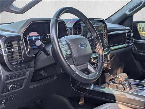 Velocity Blue Metallic 2021 Ford F-150 XLT