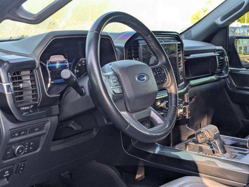 Velocity Blue Metallic 2021 Ford F-150 XLT