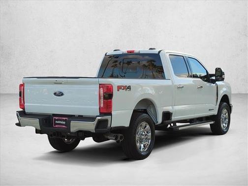 Star White Metallic Tri-Coat 2026 Ford F-350 Lariat
