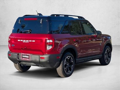 Ruby Red Metallic Tinted Clearcoat 2025 Ford Bronco Sport Outer Banks