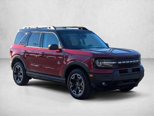 Ruby Red Metallic Tinted Clearcoat 2025 Ford Bronco Sport Outer Banks