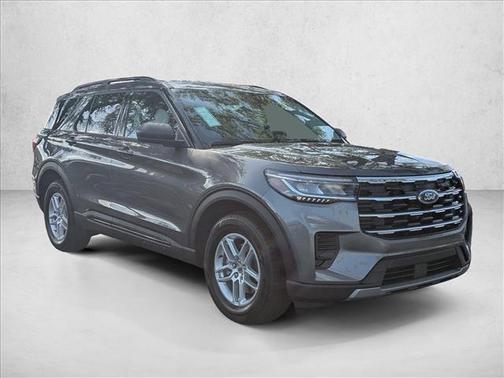 Carbonized Gray Metallic 2026 Ford Explorer Active