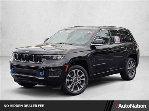 Diamond Black Crystal Pearlcoat 2022 Jeep Grand Cherokee 4xe Overland