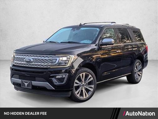 Agate Black 2020 Ford Expedition Platinum