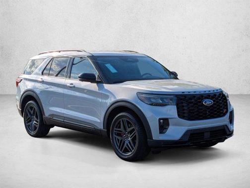 Space White Metallic 2026 Ford Explorer ST