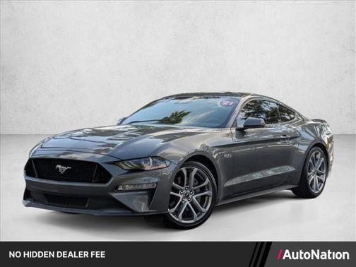 Carbonized Gray Metallic 2021 Ford Mustang GT Premium
