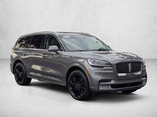 Asher Gray Metallic Clearcoat 2022 Lincoln Aviator Reserve AWD