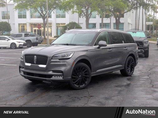 Asher Gray Metallic Clearcoat 2022 Lincoln Aviator Reserve AWD