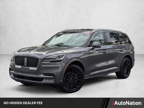 Asher Gray Metallic Clearcoat 2022 Lincoln Aviator Reserve AWD