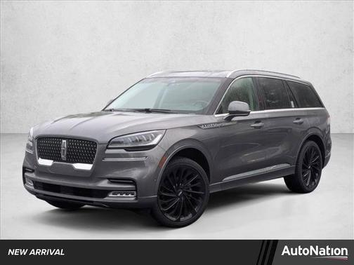 Asher Gray Metallic Clearcoat 2022 Lincoln Aviator Reserve AWD