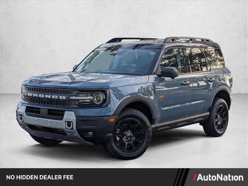 Azure Gray Metallic Tri-Coat 2026 Ford Bronco Sport Badlands