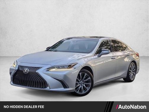 Silver Lining Metallic 2019 Lexus ES 350 Luxury