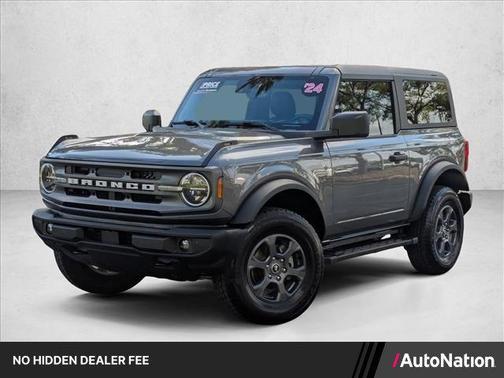 Carbonized Gray Metallic 2024 Ford Bronco Big Bend