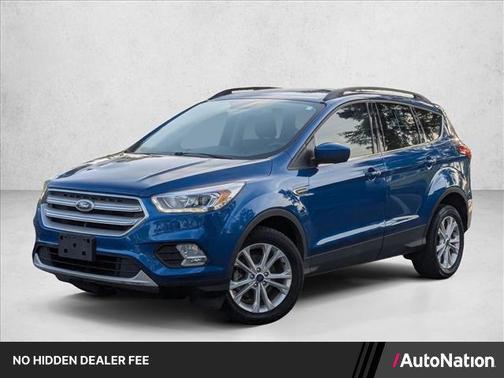 Lightning Blue Metallic 2019 Ford Escape SEL
