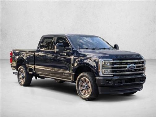 Antimatter Blue Metallic 2024 Ford F-350 King Ranch