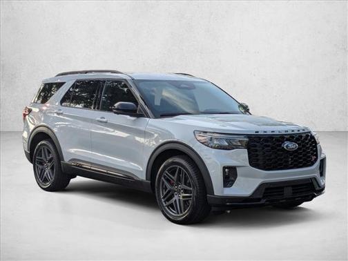 Space White Metallic 2026 Ford Explorer ST