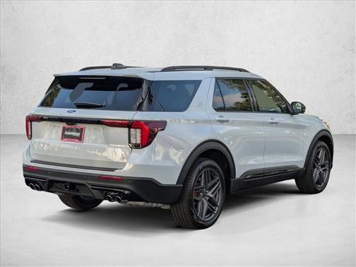 Space White Metallic 2026 Ford Explorer ST
