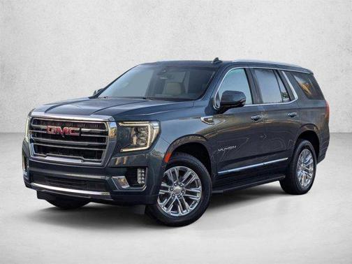 Dark Sky Metallic 2021 GMC Yukon SLT