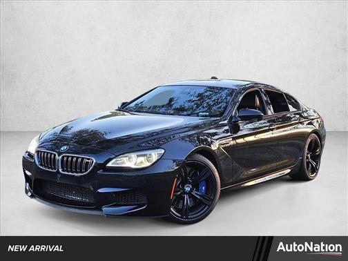 Black Sapphire Metallic 2019 BMW M6 Gran Coupe Base