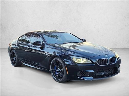 Black Sapphire Metallic 2019 BMW M6 Gran Coupe Base