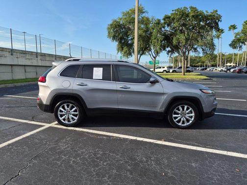 Billet Silver Metallic Clearcoat 2015 Jeep Cherokee Limited