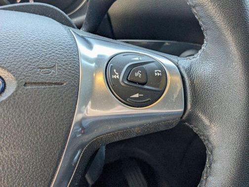 White Platinum Metallic Tri-Coat 2015 Ford Escape Titanium