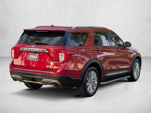 Rapid Red Metallic Tinted Clearcoat 2020 Ford Explorer Limited