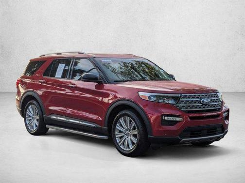 Rapid Red Metallic Tinted Clearcoat 2020 Ford Explorer Limited