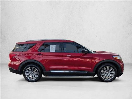 Rapid Red Metallic Tinted Clearcoat 2020 Ford Explorer Limited