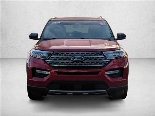 Rapid Red Metallic Tinted Clearcoat 2020 Ford Explorer Limited