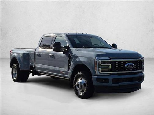 Glacier Gray Metallic Tri-Coat 2026 Ford F-350 Platinum