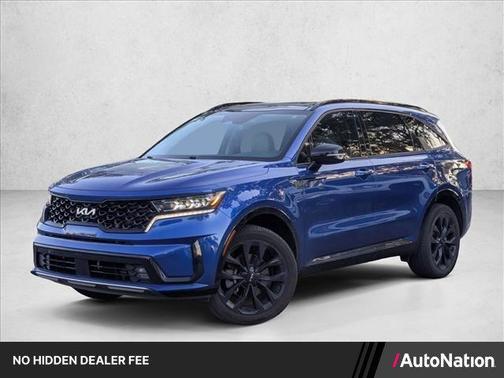 Sapphire Blue 2022 Kia Sorento SX