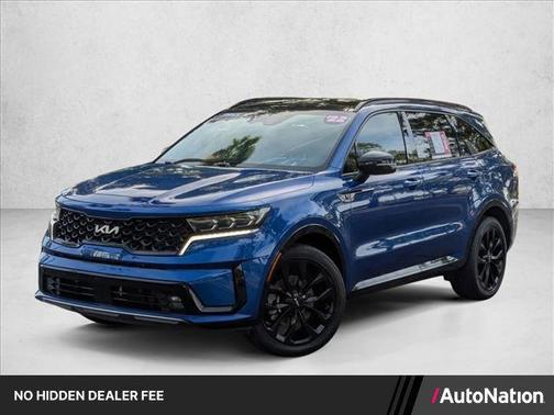 Sapphire Blue 2022 Kia Sorento SX