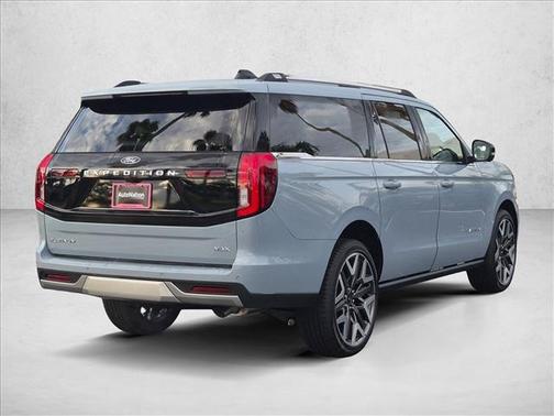 Glacier Gray Metallic Tri-Coat 2026 Ford Expedition Max Platinum