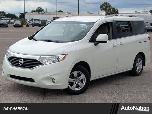 Pearl White 2017 Nissan Quest SV
