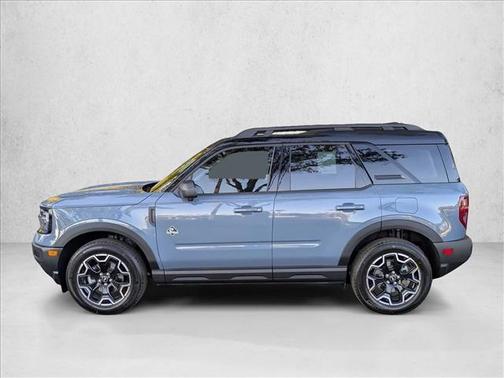 Azure Gray Metallic Tri-Coat 2025 Ford Bronco Sport Outer Banks
