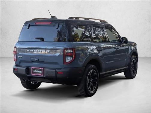 Azure Gray Metallic Tri-Coat 2025 Ford Bronco Sport Outer Banks