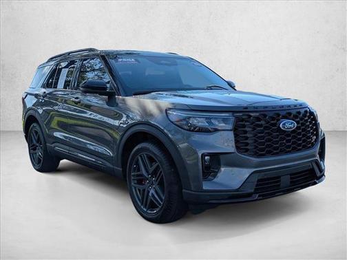 Carbonized Gray Metallic 2026 Ford Explorer ST