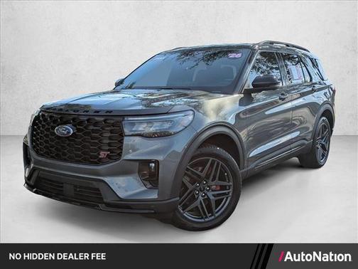 Carbonized Gray Metallic 2026 Ford Explorer ST