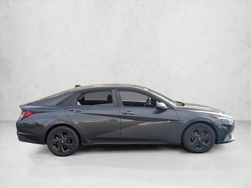 Portofino Gray 2021 Hyundai ELANTRA SEL