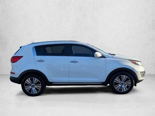 Clear White 2014 Kia Sportage EX