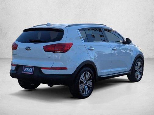 Clear White 2014 Kia Sportage EX