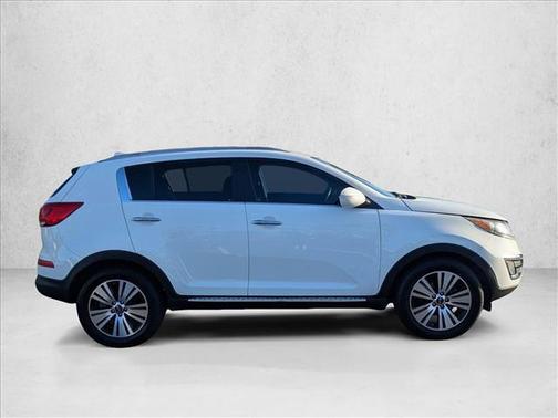 Clear White 2014 Kia Sportage EX