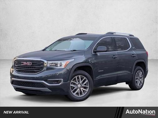 Dark Sky Metallic 2019 GMC Acadia SLE-2