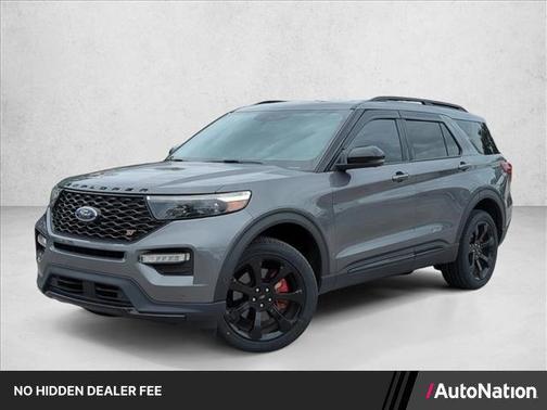 Carbonized Gray Metallic 2022 Ford Explorer ST