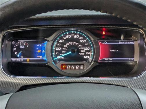 White Platinum Metallic Tri-Coat 2014 Ford Taurus SHO