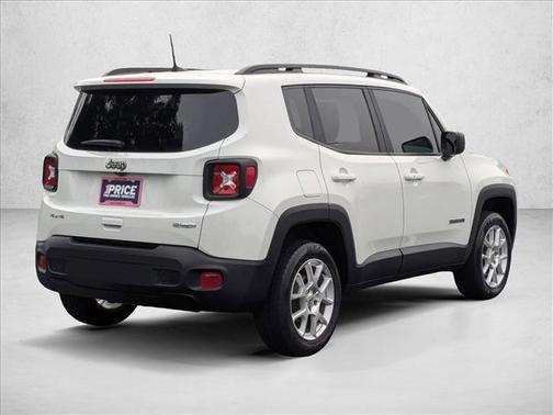Alpine White Clearcoat 2022 Jeep Renegade Latitude